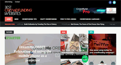 Desktop Screenshot of best-crowdfunding-websites.com